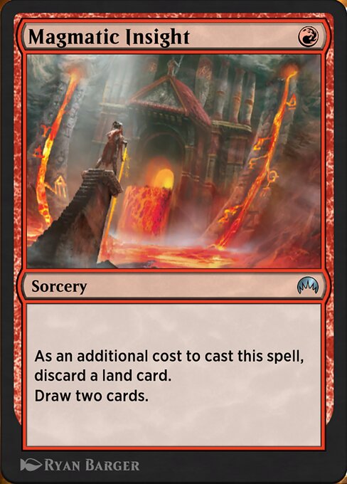 Magmatic Insight highlighted card art