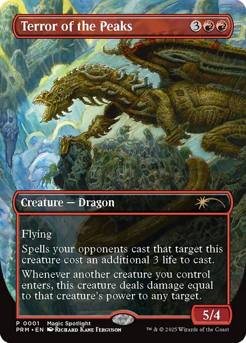 Terror of the Peaks highlighted card art
