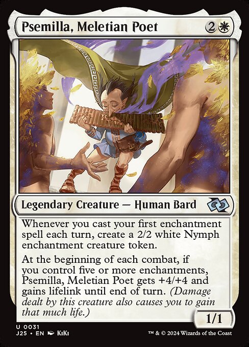 Psemilla, Meletian Poet highlighted card art