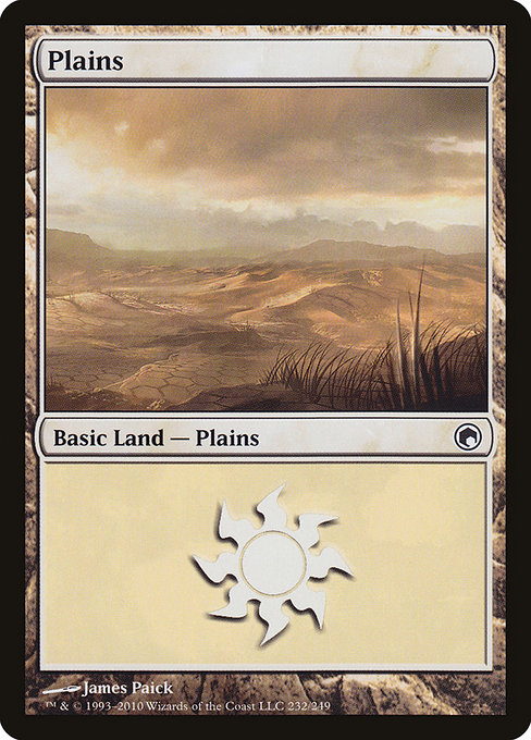 Plains from Scars of Mirrodin