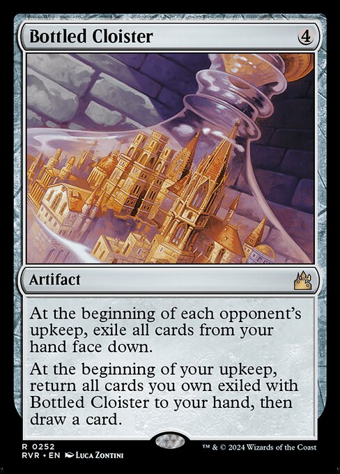 Bottled Cloister highlighted card art