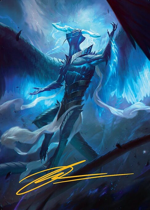 Ugin, Eye of the Storms // Ugin, Eye of the Storms from Tarkir: Dragonstorm Art Series