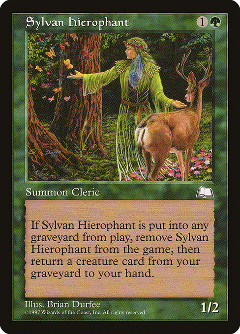 Sylvan Hierophant highlighted card art