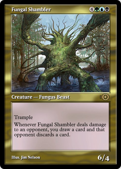 Fungal Shambler highlighted card art
