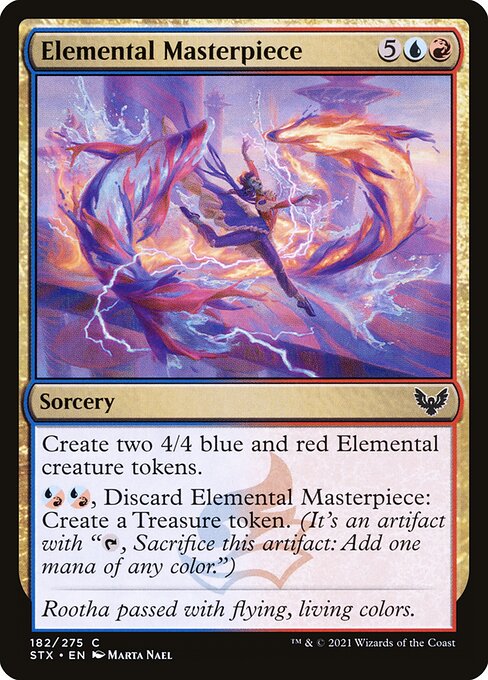 Elemental Masterpiece highlighted card art