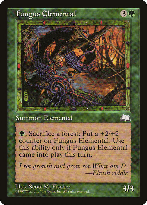 Fungus Elemental highlighted card art