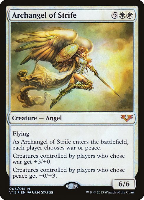 Archangel of Strife from From the Vault: Angels
