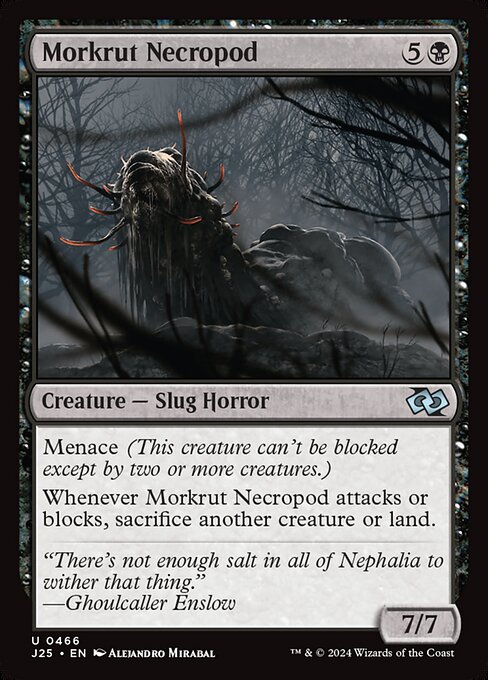 Morkrut Necropod highlighted card art