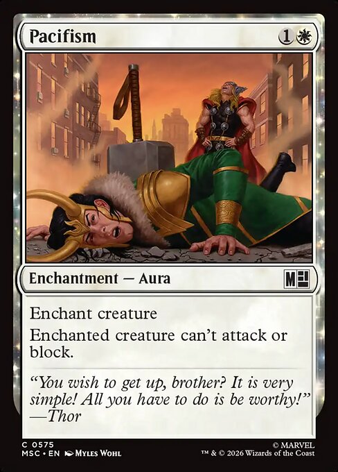 Pacifism highlighted card art