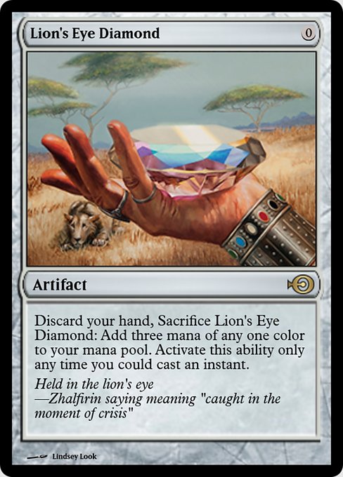 Lion's Eye Diamond from Magic Online Promos