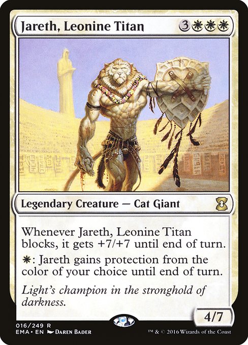 Jareth, Leonine Titan from Eternal Masters