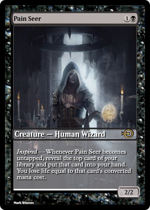 Pain Seer highlighted card art