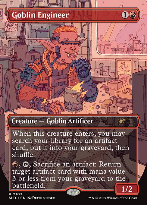 Goblin Engineer highlighted card art