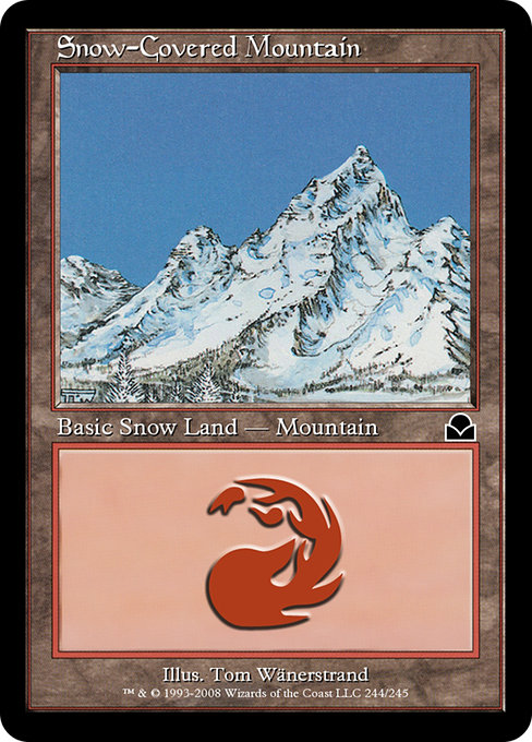 Snow-Covered Mountain from Masters Edition II