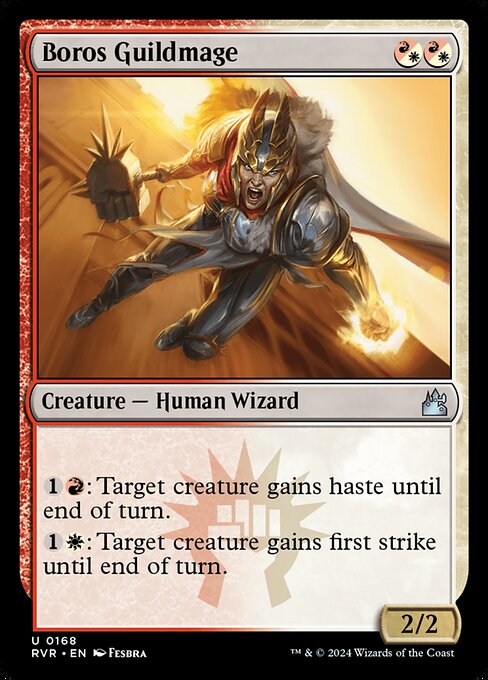 Boros Guildmage highlighted card art