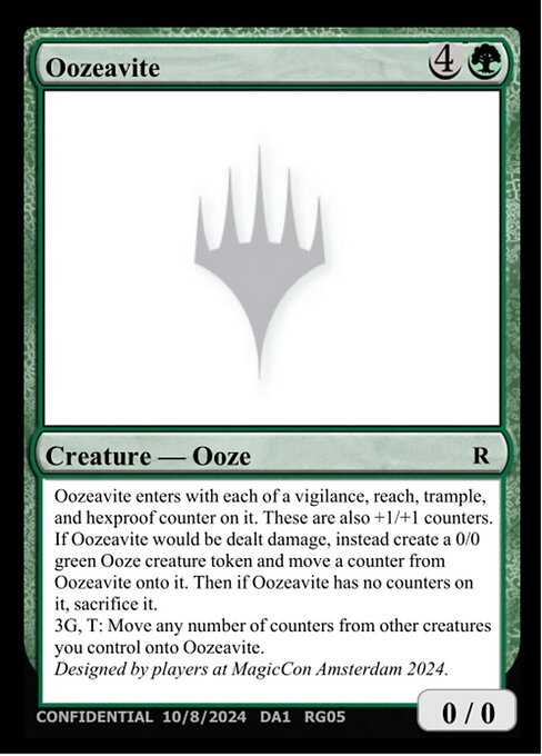 Oozeavite highlighted card art