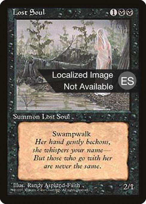 Lost Soul from Fourth Edition Foreign Black Border