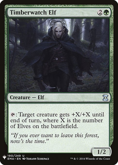 Timberwatch Elf from The List