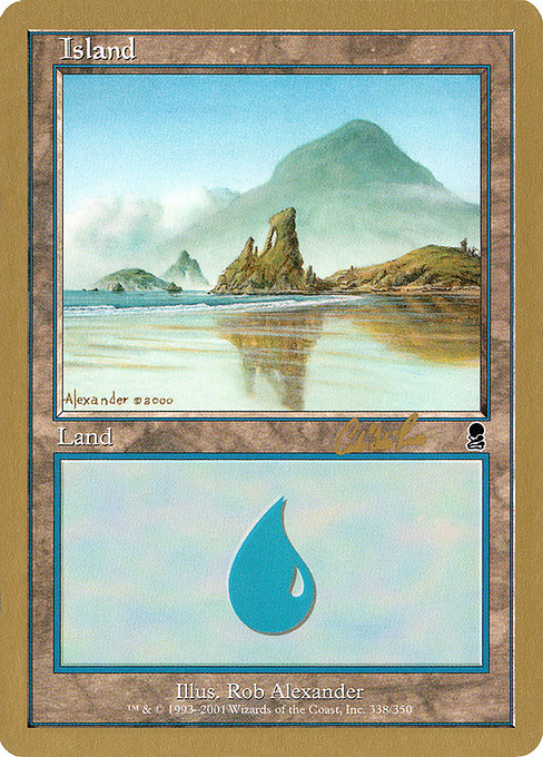Island from World Championship Decks 2002
