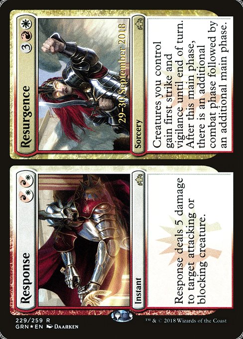Response // Resurgence from Guilds of Ravnica Promos
