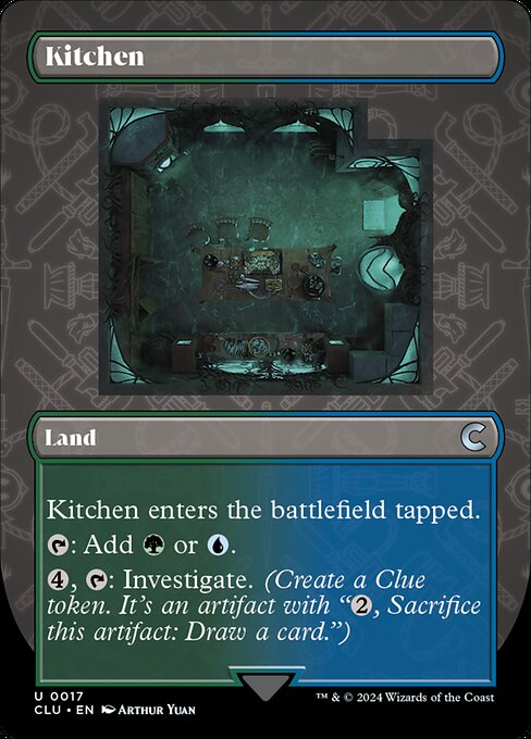 Kitchen highlighted card art
