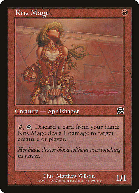 Kris Mage highlighted card art