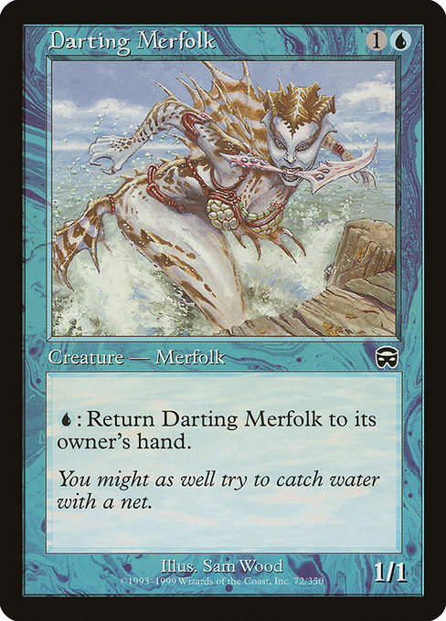 Darting Merfolk from Mercadian Masques