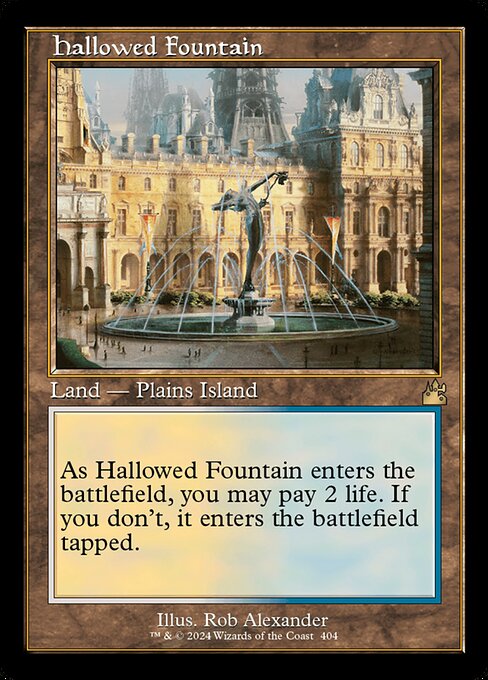 Hallowed Fountain from Ravnica Remastered