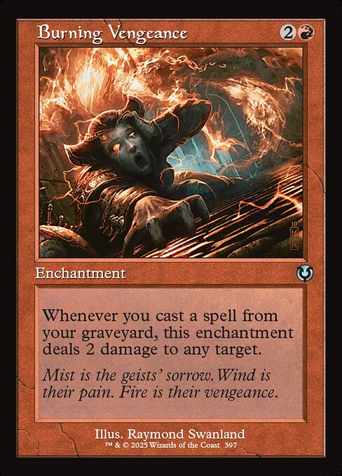 Burning Vengeance from Innistrad Remastered