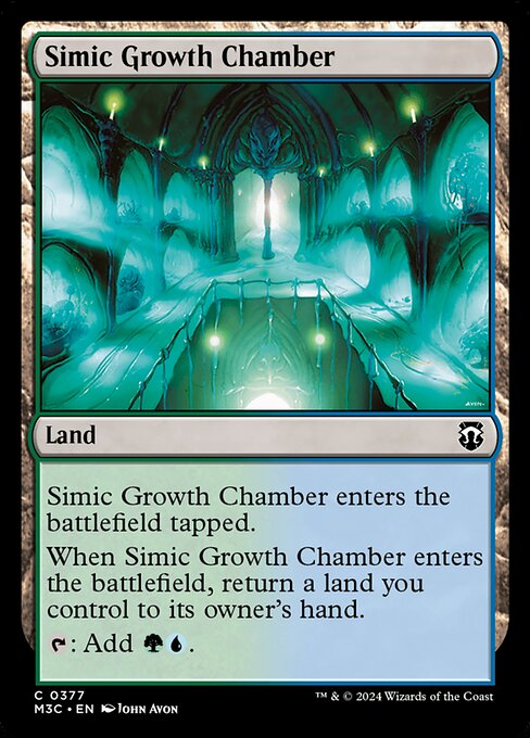 Simic Growth Chamber from Modern Horizons 3 Commander