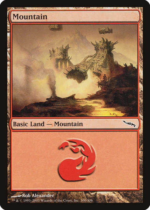 Mountain from Mirrodin