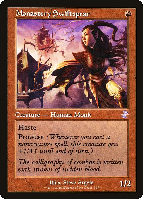 Monastery Swiftspear from Time Spiral Remastered