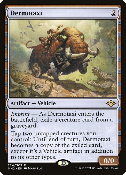 Dermotaxi highlighted card art