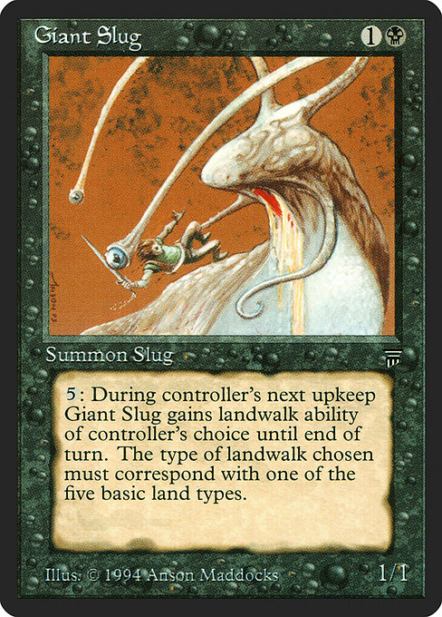 Giant Slug from Legends