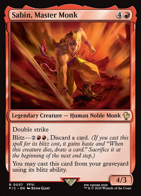 Sabin, Master Monk highlighted card art