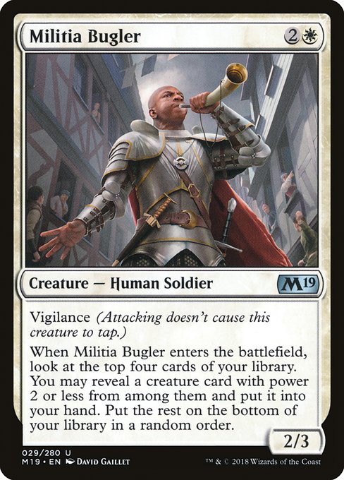 Militia Bugler from Core Set 2019