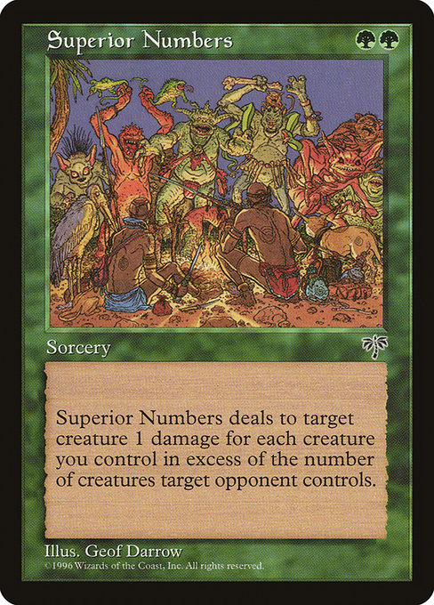 Superior Numbers highlighted card art