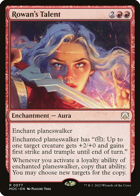 Rowan's Talent highlighted card art