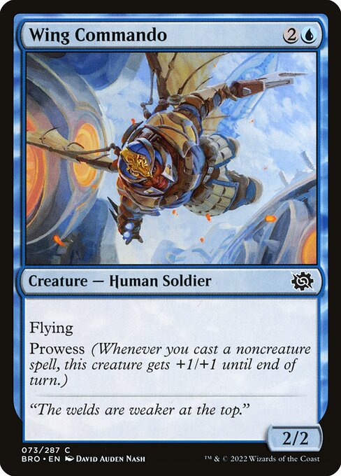 Wing Commando highlighted card art