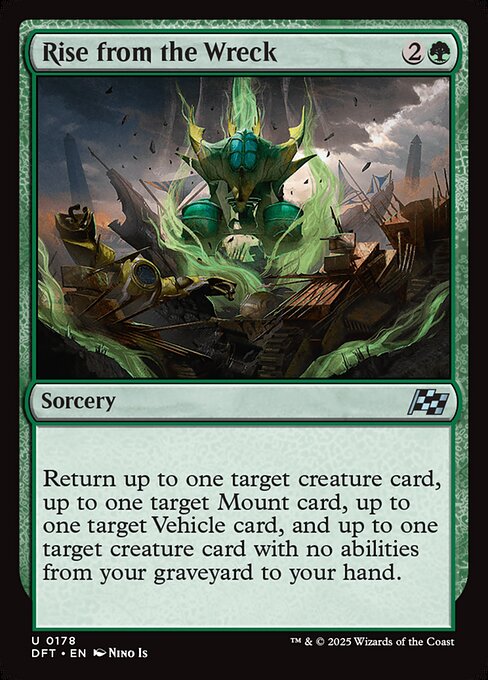 Rise from the Wreck highlighted card art