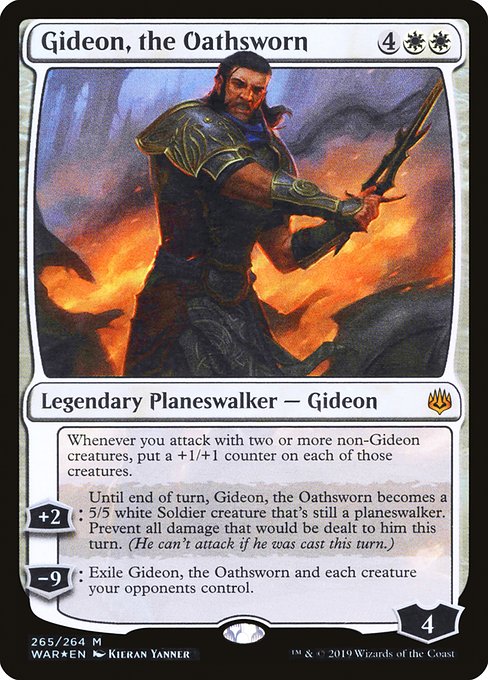 Gideon, the Oathsworn highlighted card art