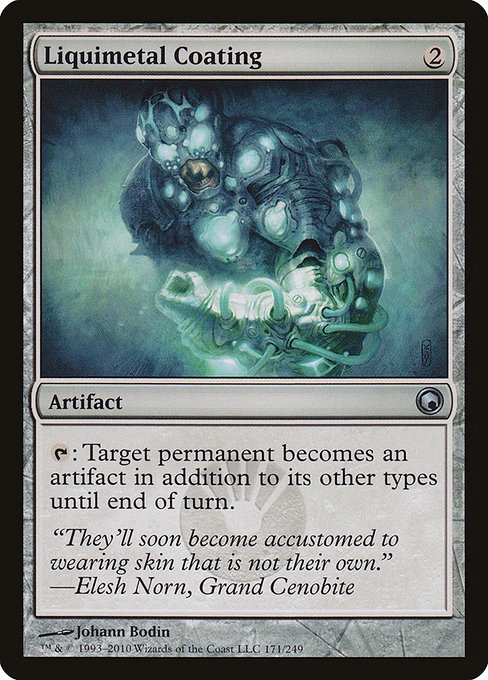 Liquimetal Coating from Scars of Mirrodin