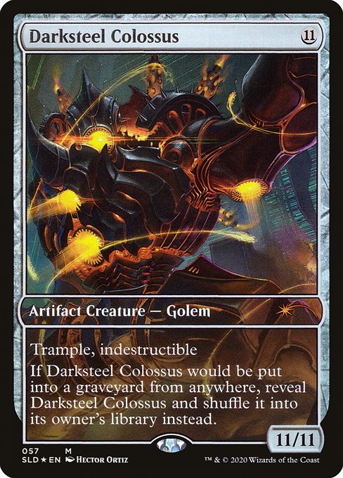 Darksteel Colossus from Secret Lair Drop