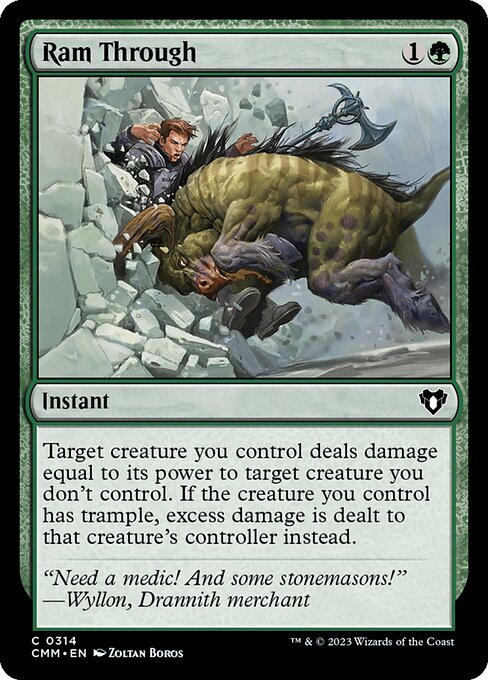 Ram Through from Commander Masters