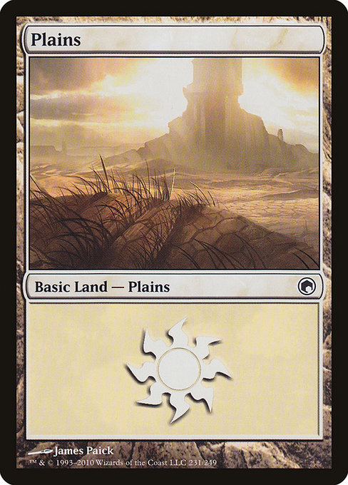 Plains from Scars of Mirrodin