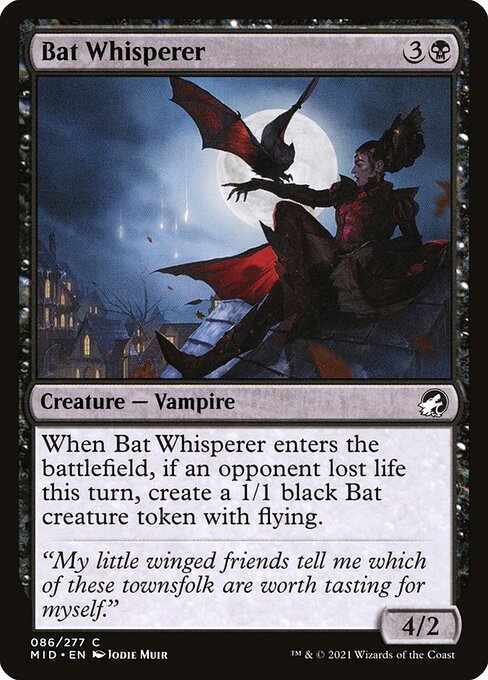 Bat Whisperer from Innistrad: Midnight Hunt