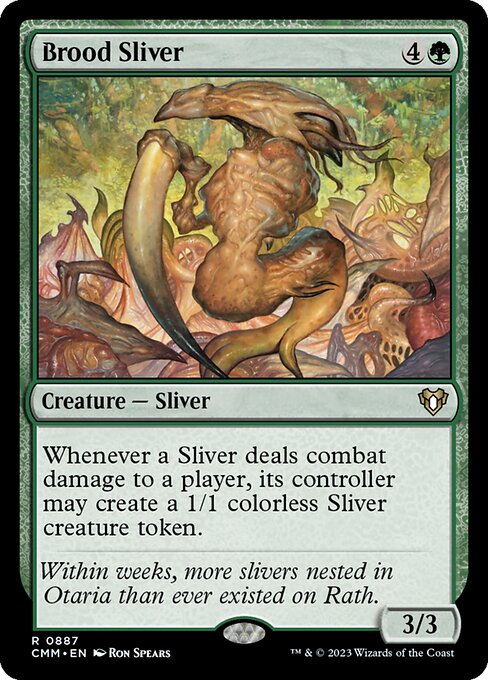 Brood Sliver highlighted card art