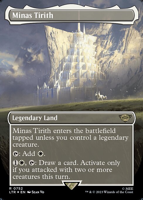 Minas Tirith highlighted card art