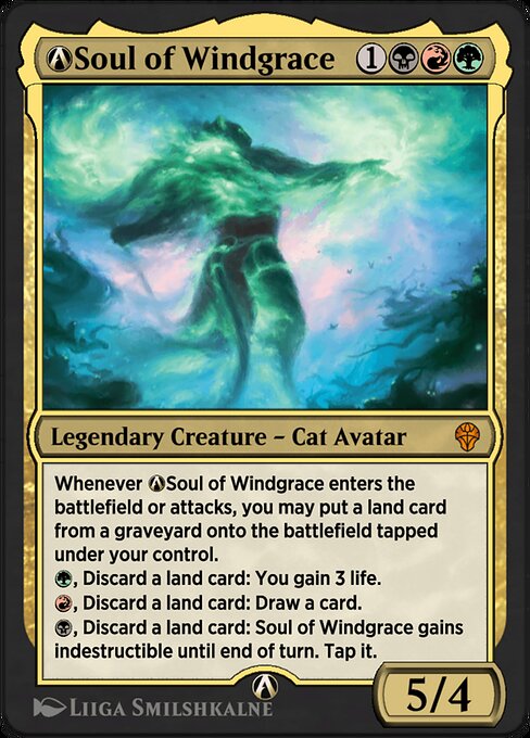 A-Soul of Windgrace highlighted card art