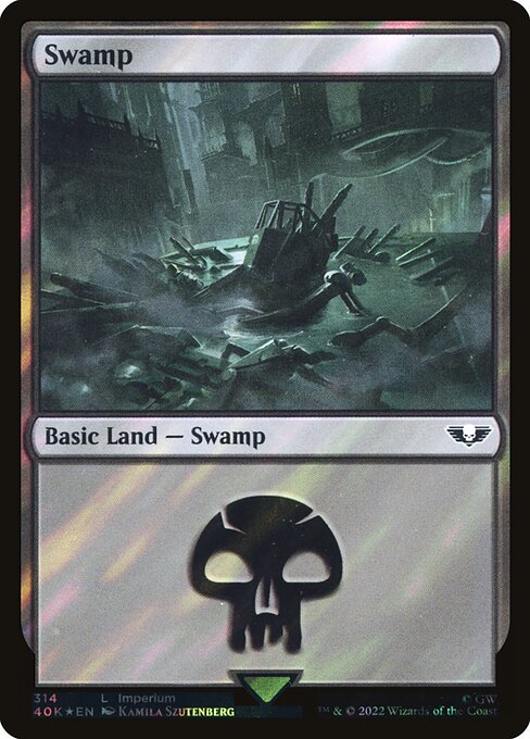 Swamp from Warhammer 40,000 Commander